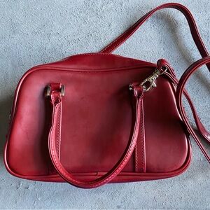 Nine West Bold Red Shoulder Bag